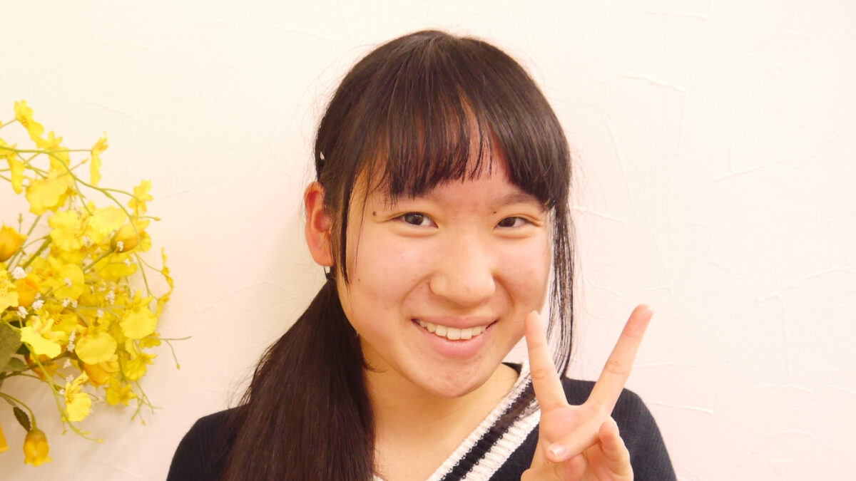 019：「苦手科目の得点UPで自信がついた！」大形中3年