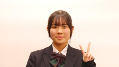 007：「先生方のように誰かの人生を少しでも良い方向へ導ける人間になりたいと思います」東京学館新潟高校3年